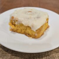 Pumpkin Spice Cinnamon Rolls